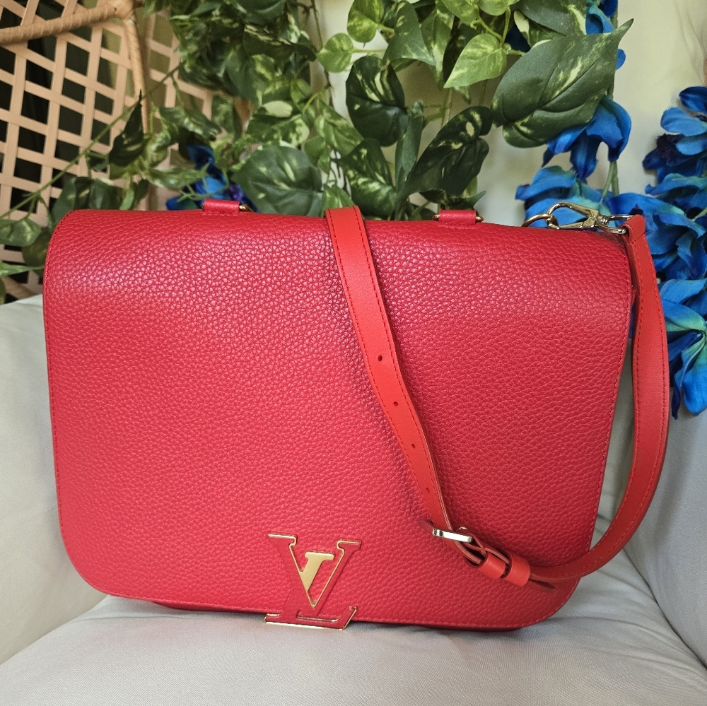 Authentic Louis Vuitton Taurillion Volta 2way Bag